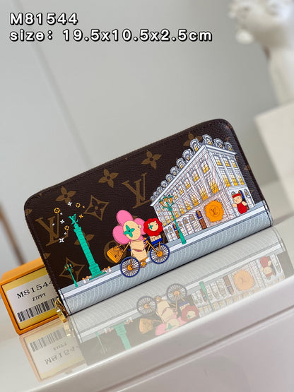 【ルイヴィトン】限定★ジッピーウォレット★ポルトフォイユサラ長財布